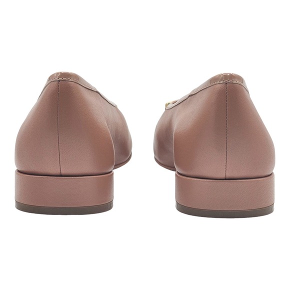 Salvatore Ferragamo Myrna Leather Embellished Ballet Flats 9.5 $695 - Picture 5 of 11